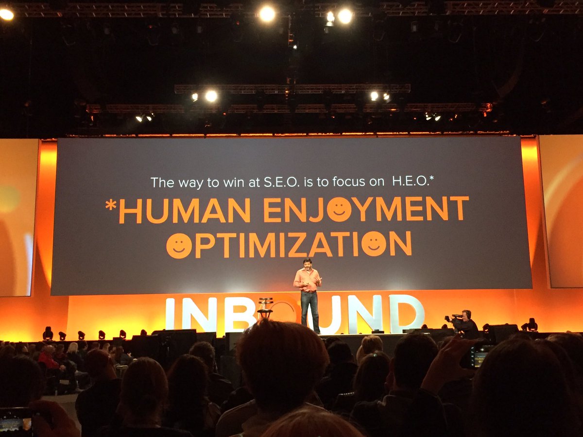 "The way to win at SEO is to focus on HEO." - Dharmesh Shah, Hubspot CTO