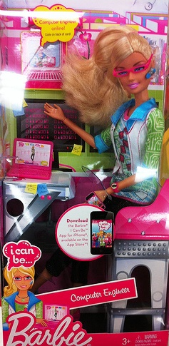 Hell, Yes, Barbie Can Be a Computer Engineer!