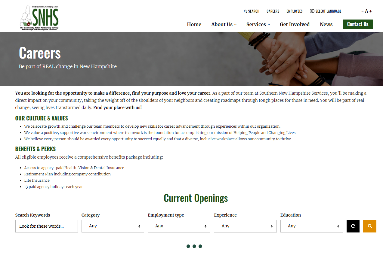 snhs-screenshot-employment-portal