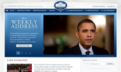 White House Homepage