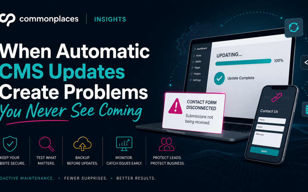 When Automatic CMS Updates Create Problems You Never See Coming