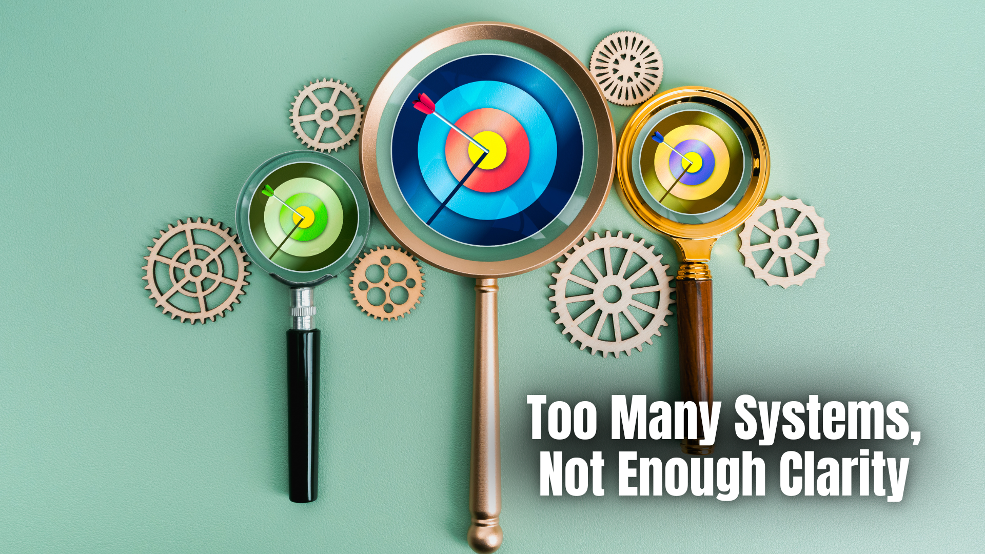Too Many Systems Not Enough Clarity (2)